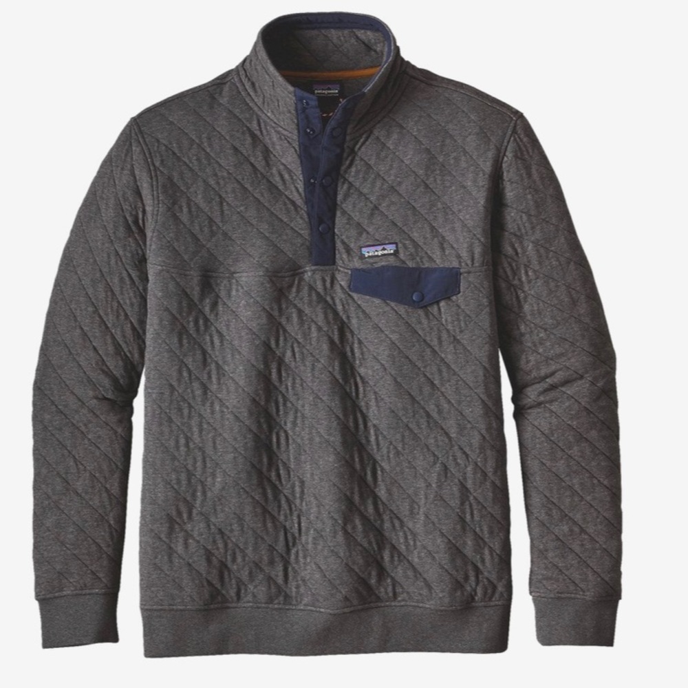Men’s Patagonia Organic Cotton Quilt Snap-T Pullover